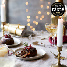 Load image into Gallery viewer, Mini McLaren's Christmas Puddings (2 x 100g in the pack; serves 2)